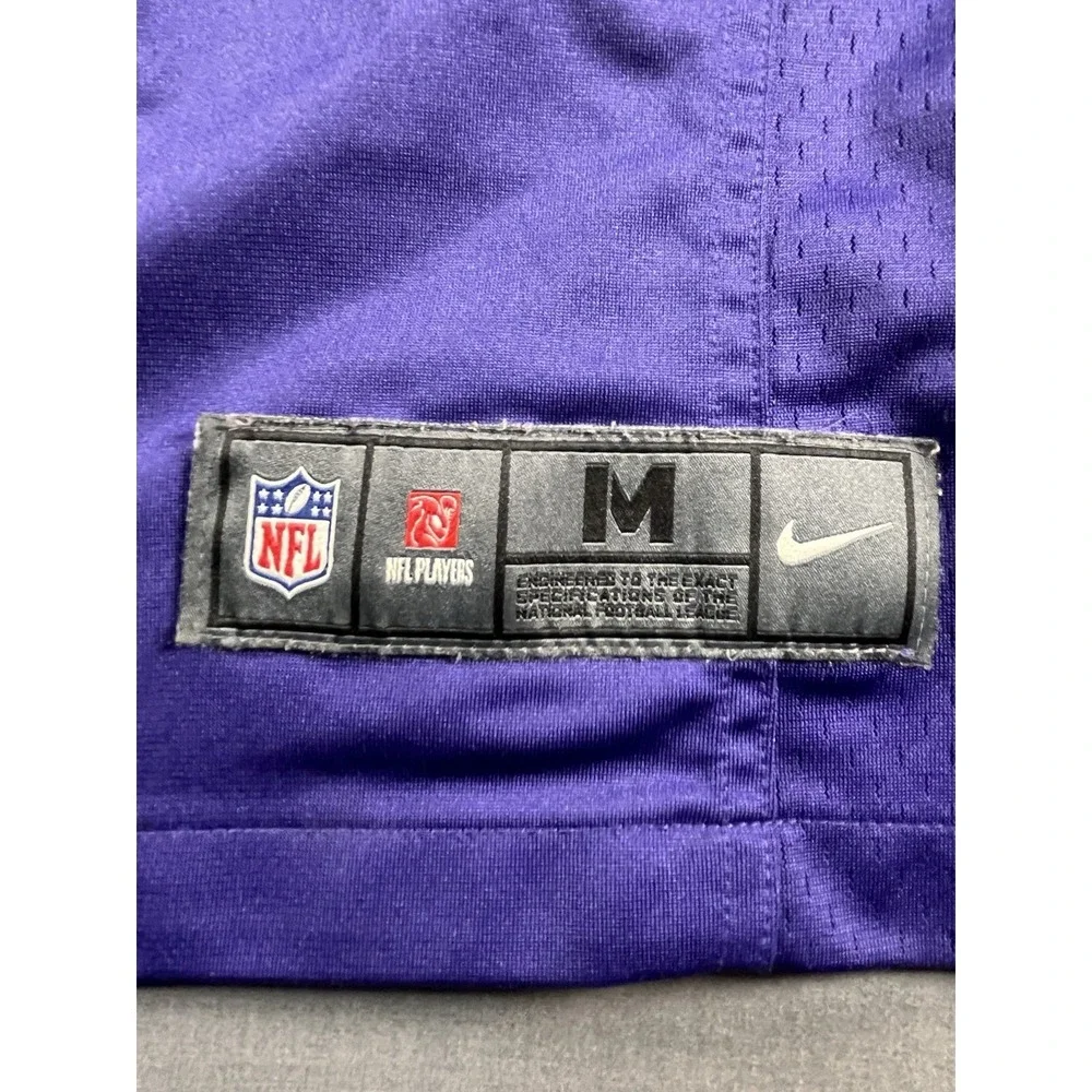 Nike On Field Baltimore Ravens NFL Jersey Queen 48 Purple Nike Size M